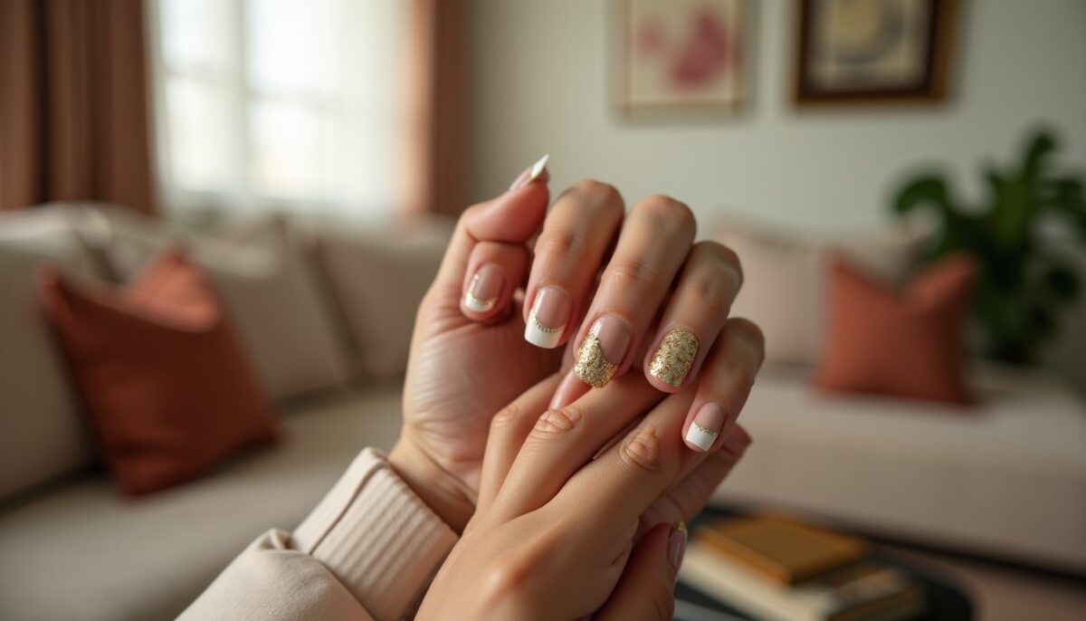 Ongles or et blanc : 7 idées originales pour sublimer votre manucure au-delà de la French classique