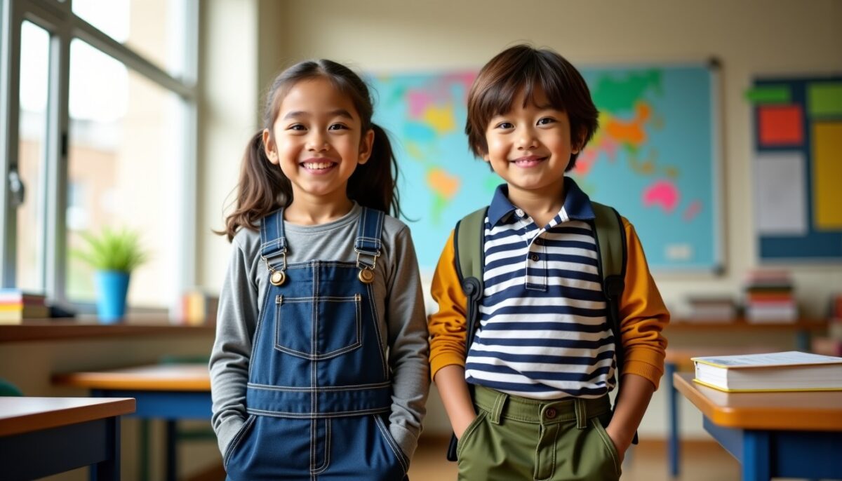 Mode rentrée scolaire : les tenues filles et garçons qui durent jusqu'à la fin de l'année Mode rentrée scolaire : les tenues filles et garçons qui durent jusqu'à la fin de l'année
