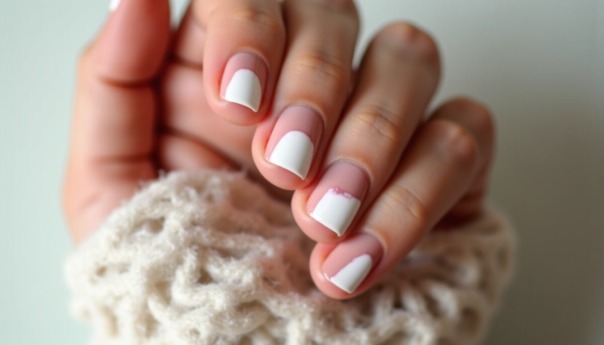 Ongles en or et blanc : 7 inspirations originales qui réinventent la French manucure